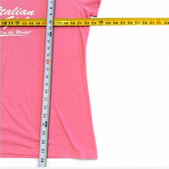 Pink Italian Girls Best in the World women's t-shirt 2XL - Picture 2 of 5